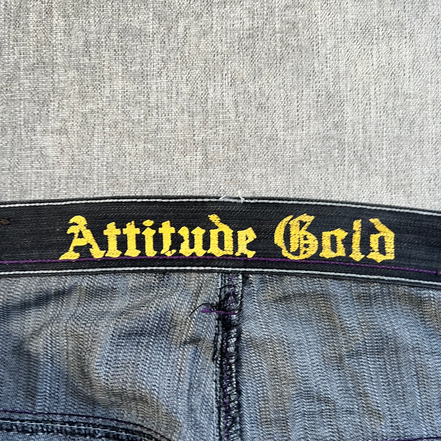 Attitude Gols Y2K Baggy Jeans