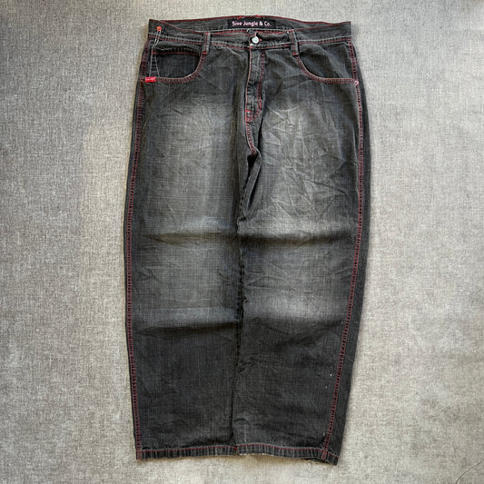 5ive Jungle Washed Baggy Jeans