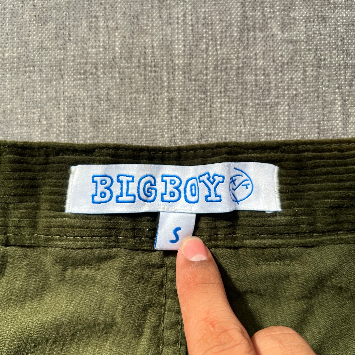 Big Boy Corduroy Baggy Pant