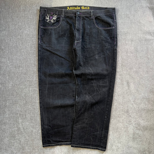 Attitude Gols Y2K Baggy Jeans