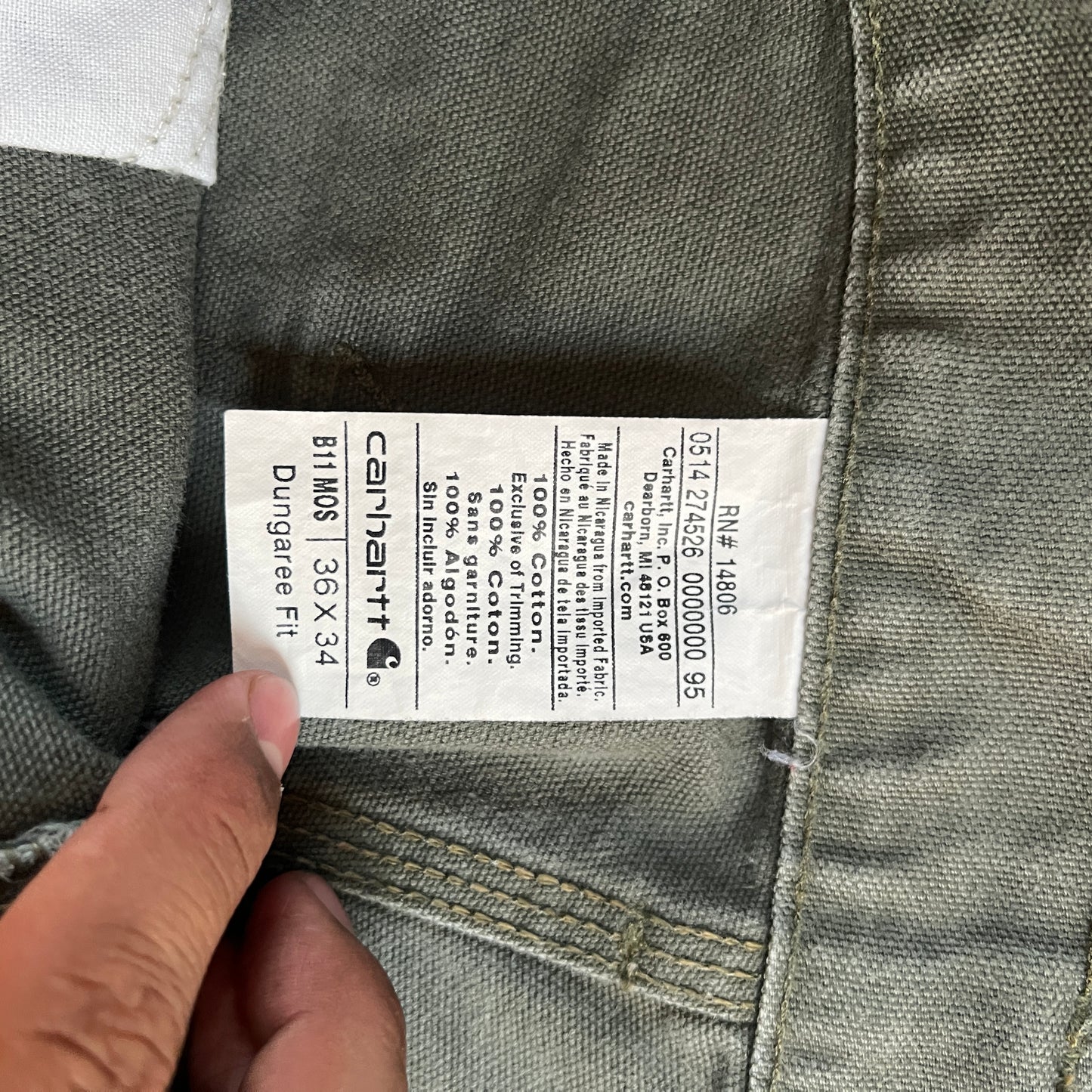 Carhartt Loose Fit Carpenter Jeans