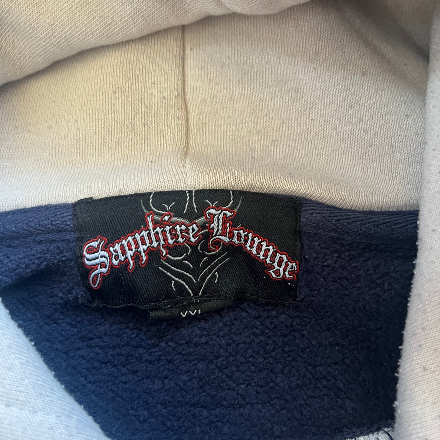 Sapphire Lounge Y2K Hoodie