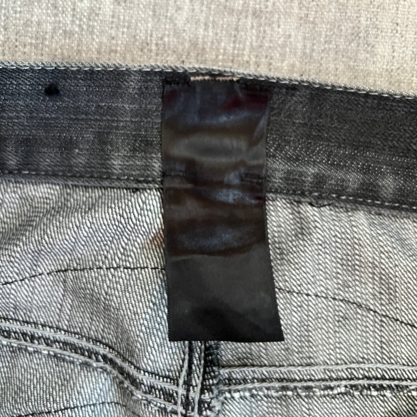 Raw Blue Y2K Baggy Jeans