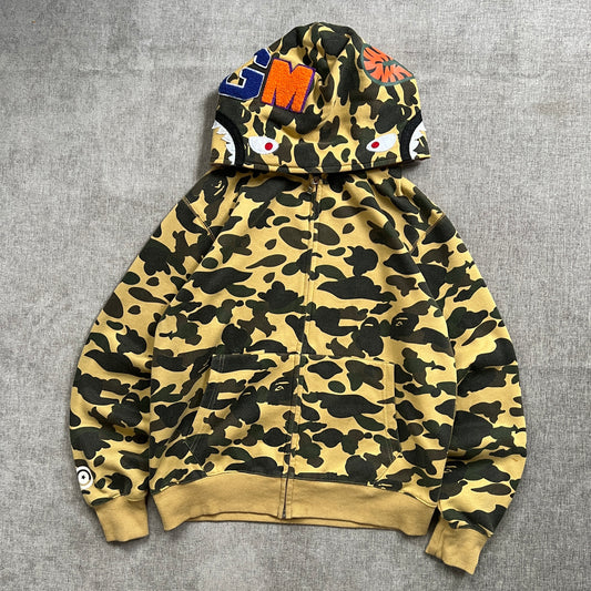 Bape Shark OG Full Zip Up Hoodie