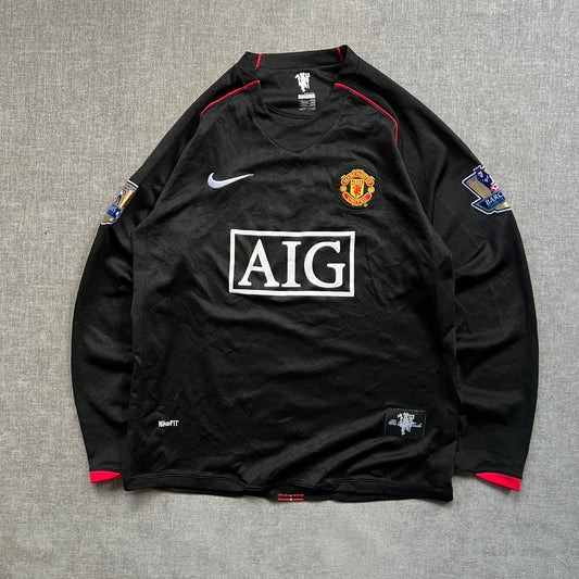 Manchester United Season 07/08 "Ronaldo" Long Sleeve Tee