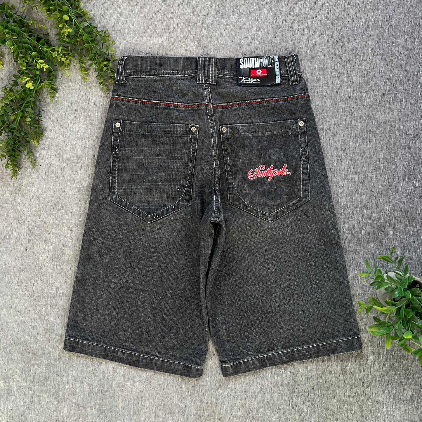 Southpole Red Tag Jort Baggy