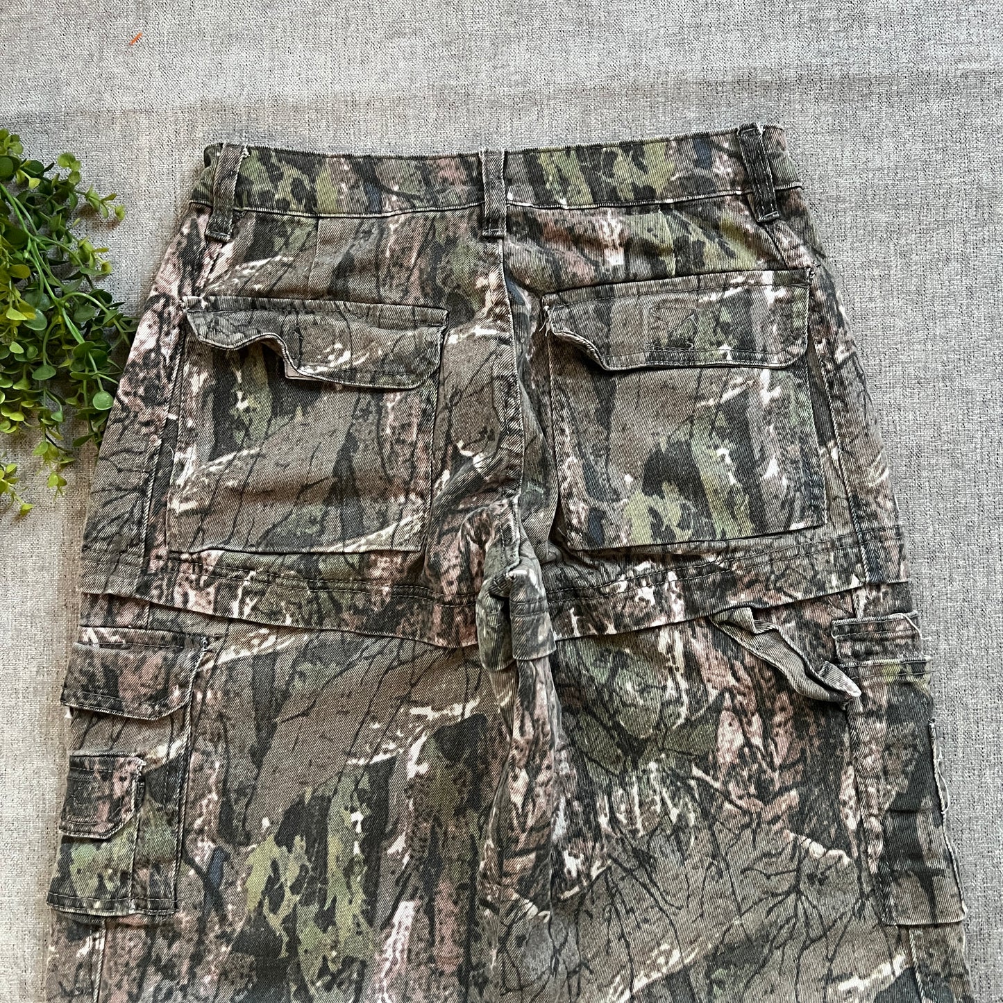 Fashion Nova Camo Baggy Jeans