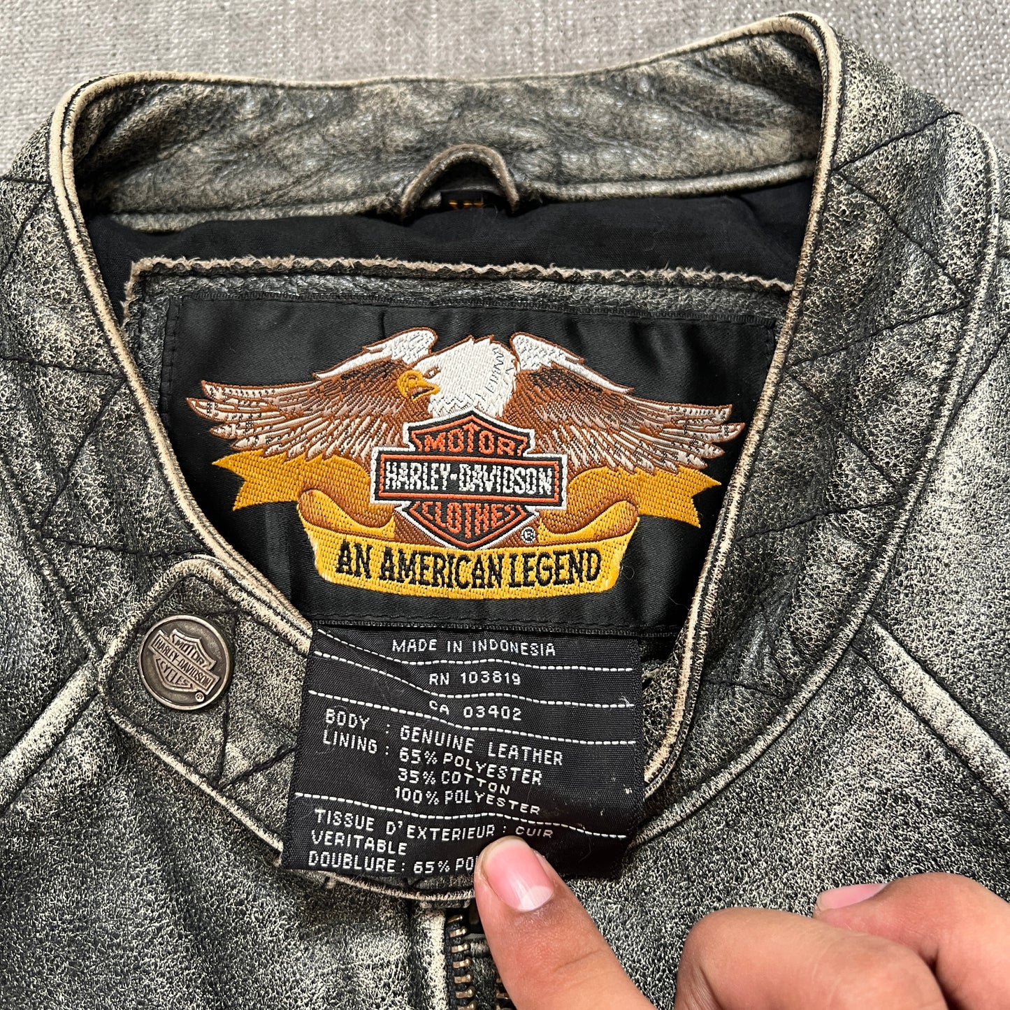 Harley-Davidson Vintage Leather Jacket