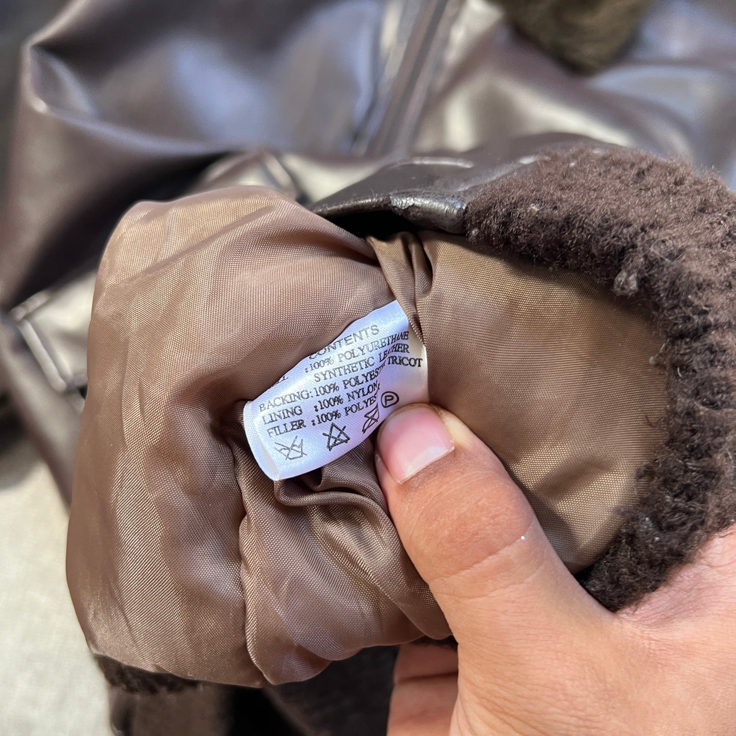 Leather Aviator Jacket