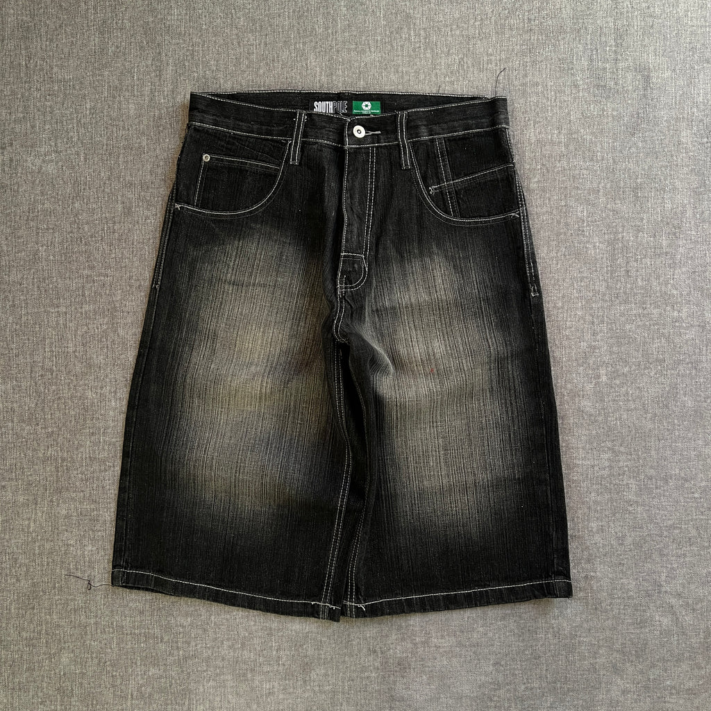 Southpole Washed Baggy Jort