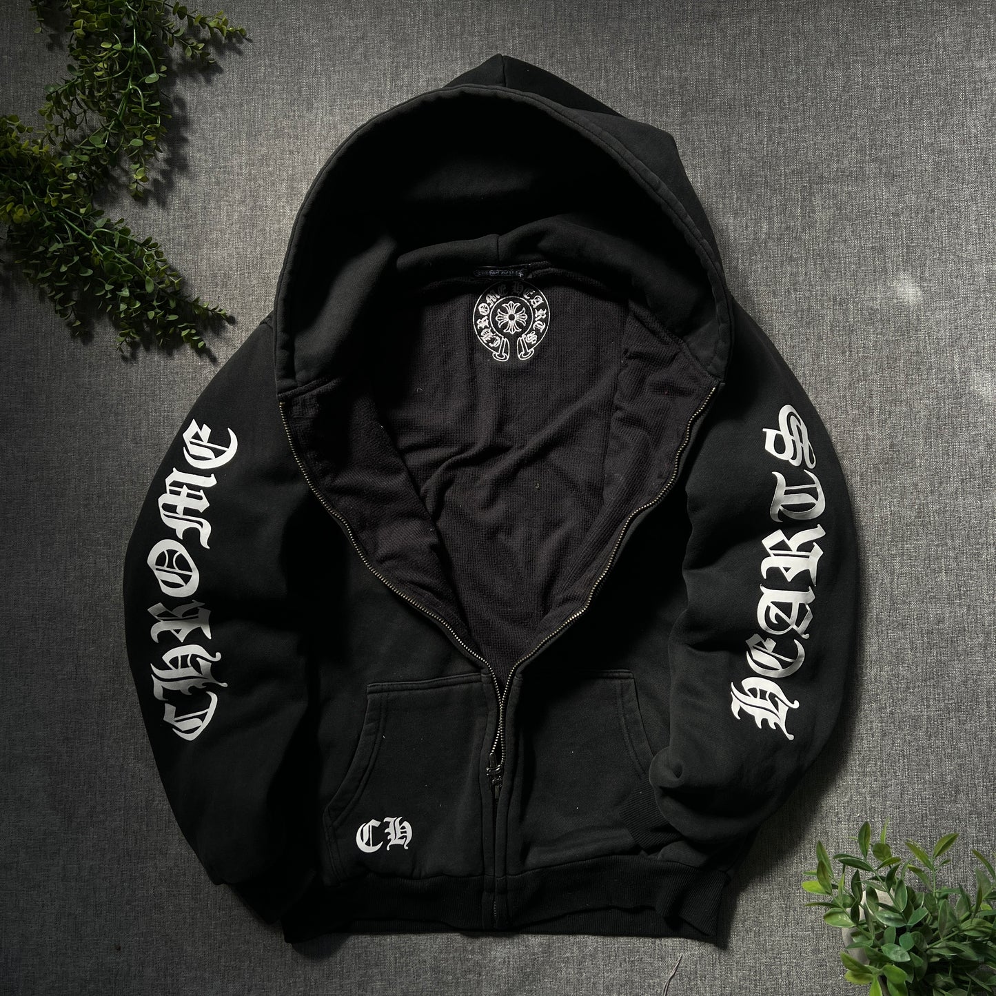 Chrome Hearts Zip Up Hoodie