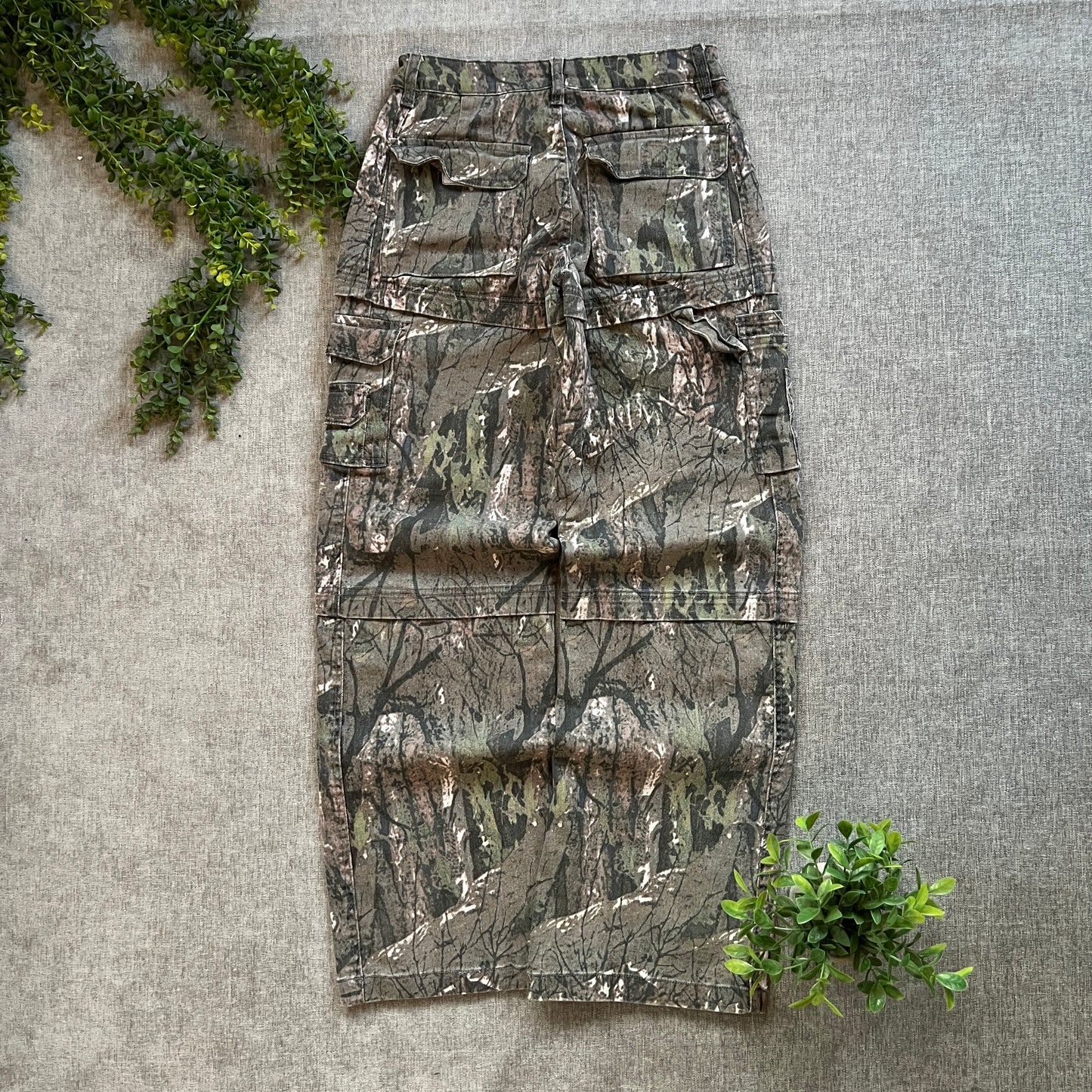 Fashion Nova Camo Baggy Jeans