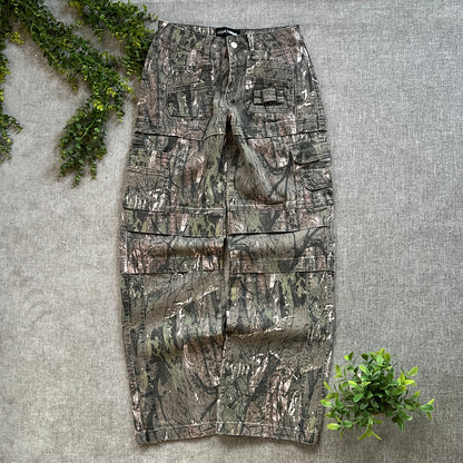 Fashion Nova Camo Baggy Jeans