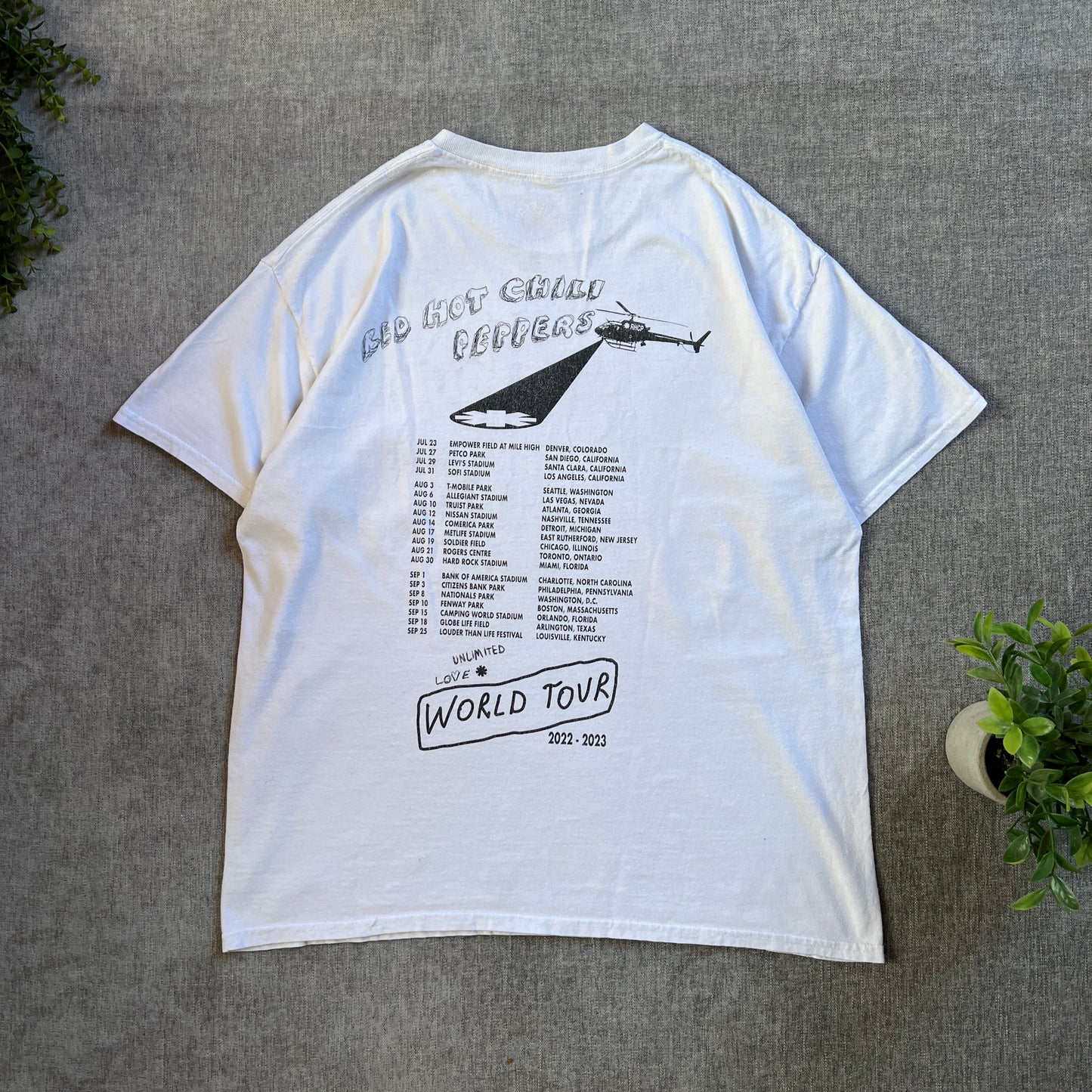 Red Hot Chilli Peppers Band Tee