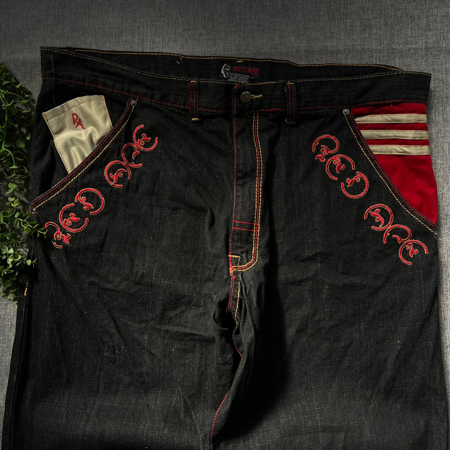 Red Ape Y2K Baggy Jeans