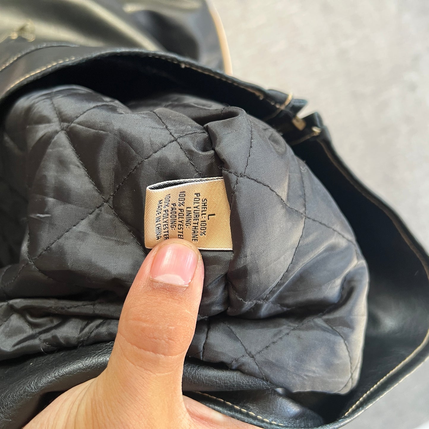 Leather Jacket Red Camel