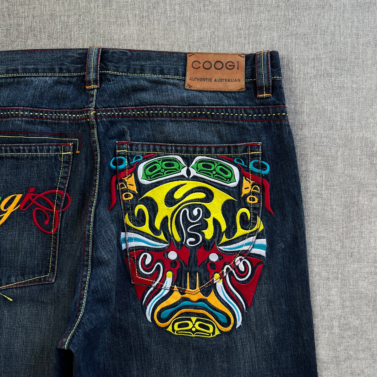 Coogi Súper Baggy Embroidery Jort