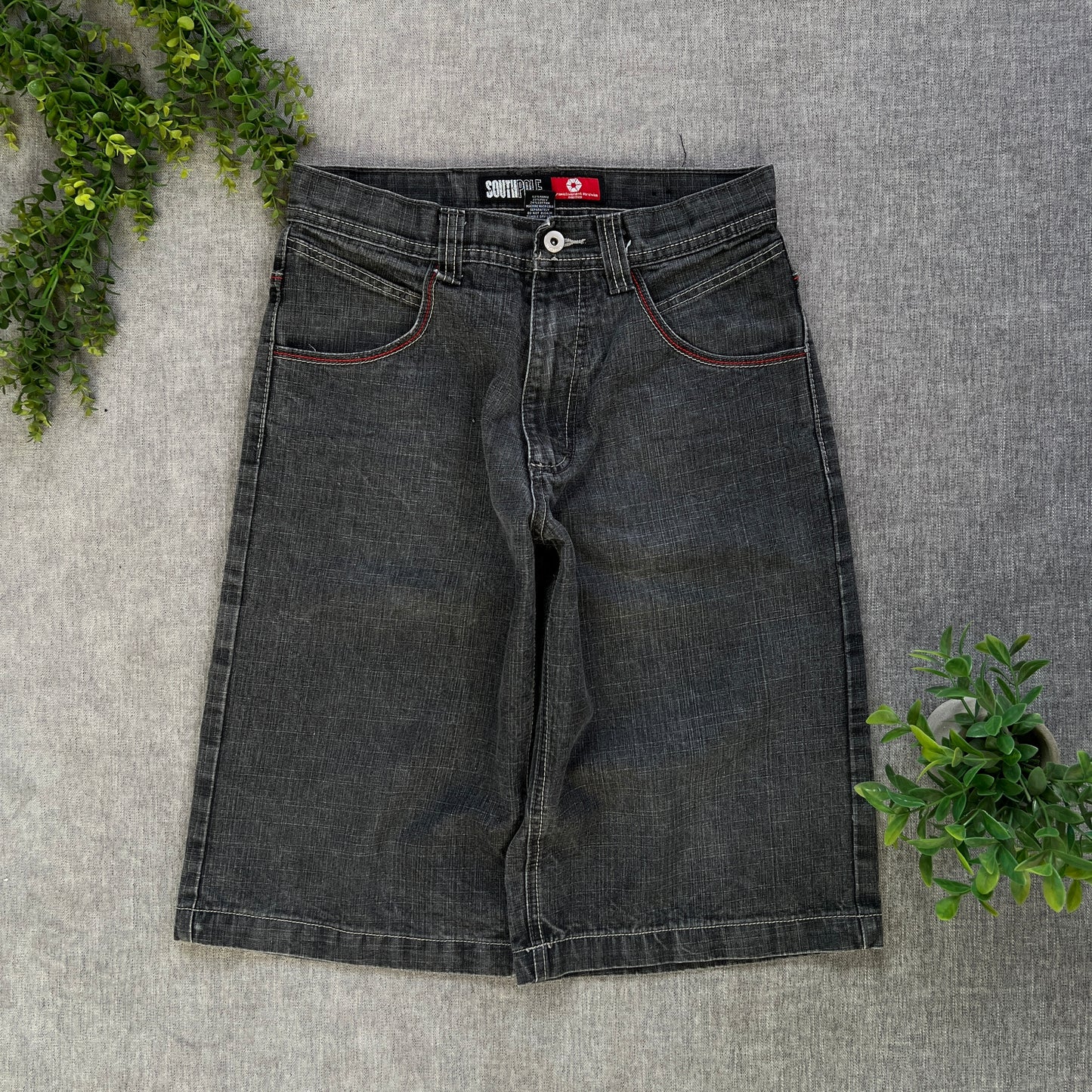 Southpole Red Tag Jort Baggy