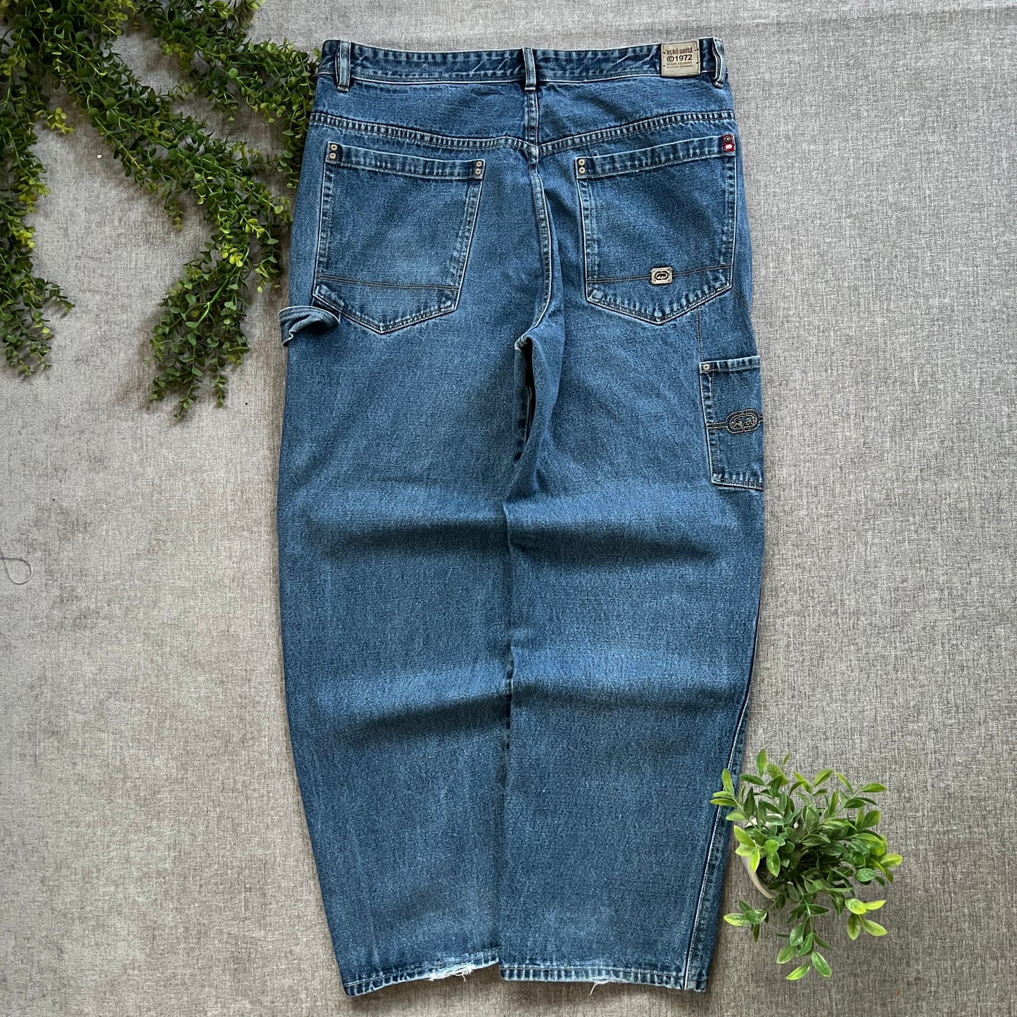 Ecko Unlmtd Y2K Carpenter Baggy Jeans
