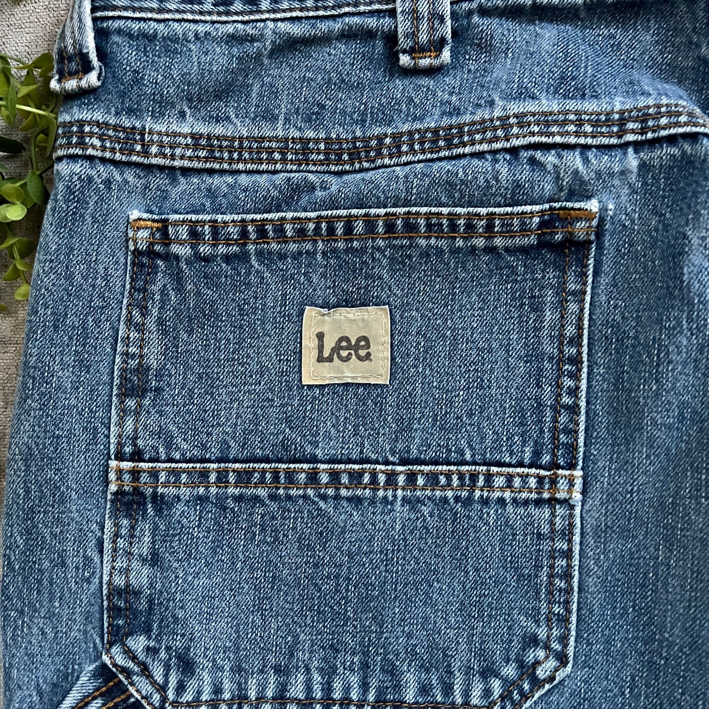 Lee Dungaree Carpenter Baggy Jeans