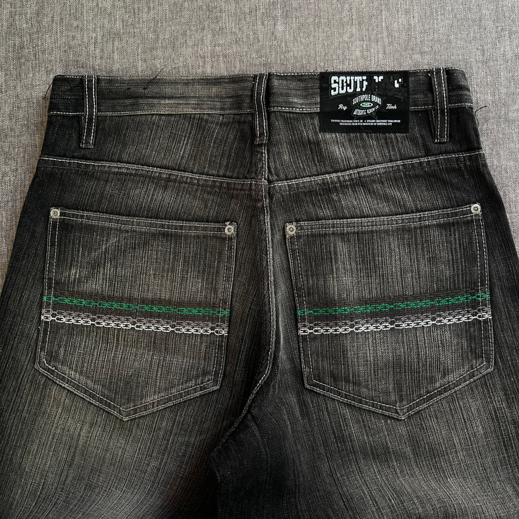 Southpole Washed Baggy Jort