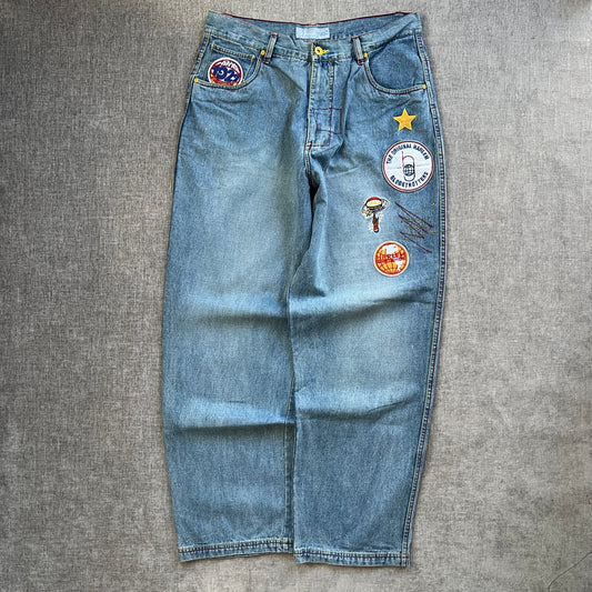 Platinum FuBu Baggy Jeans