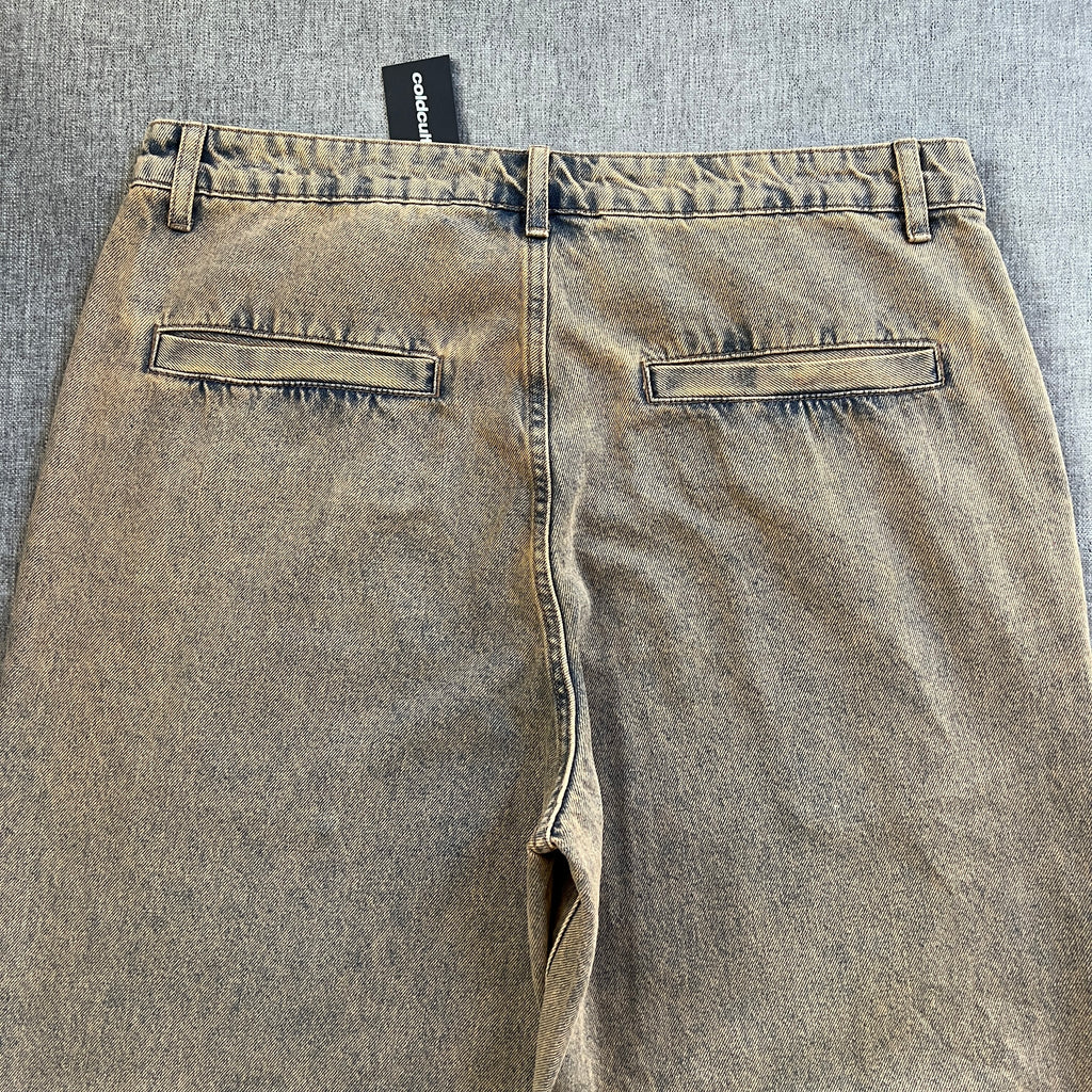 Cold Culture Sand Wash Baggy Jeans