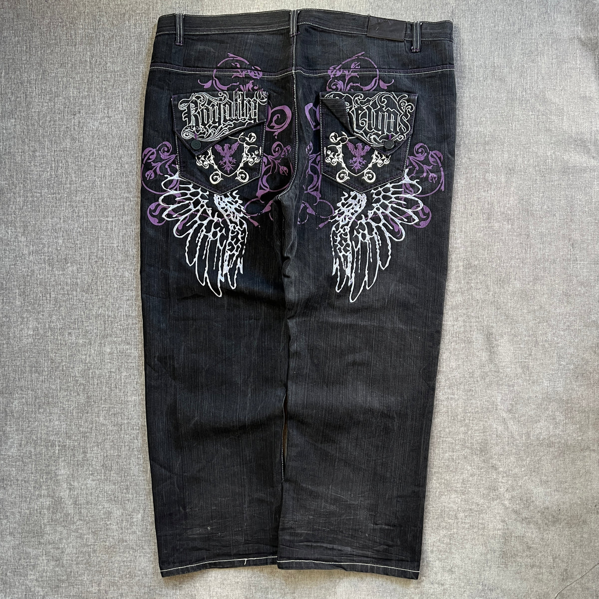 Attitude Gols Y2K Baggy Jeans