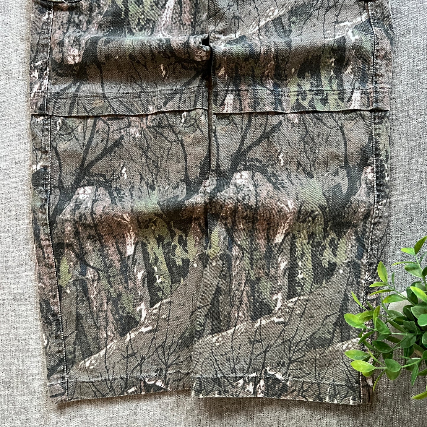 Fashion Nova Camo Baggy Jeans