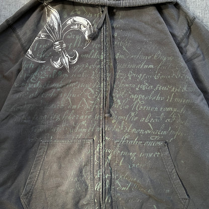 Hybrid Y2K Zip Up Hoodie