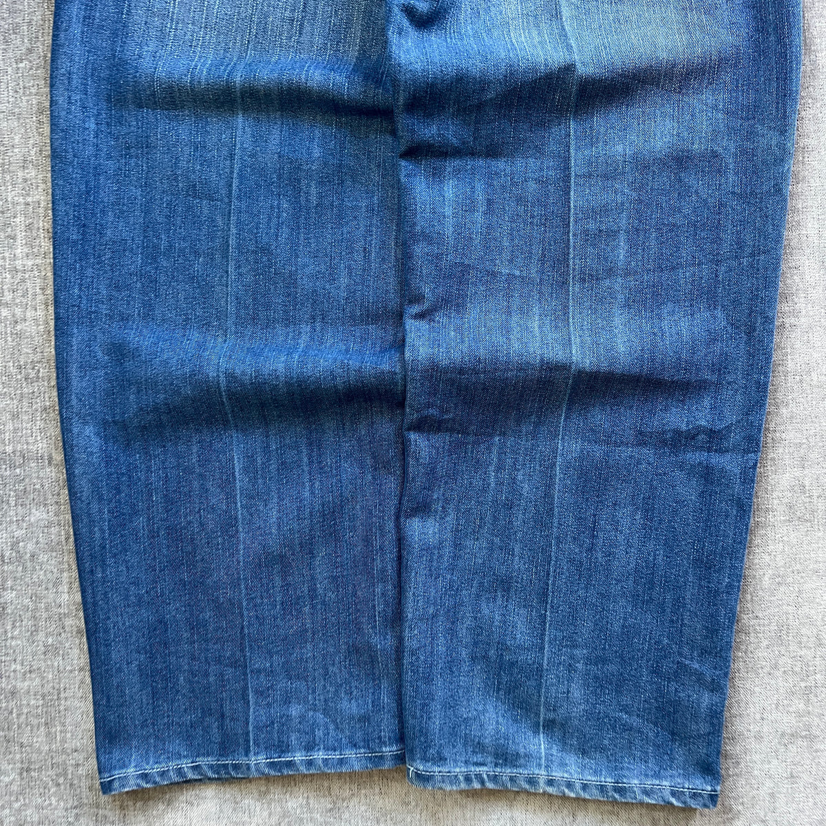 Royal Blue Y2K Baggy Jeans