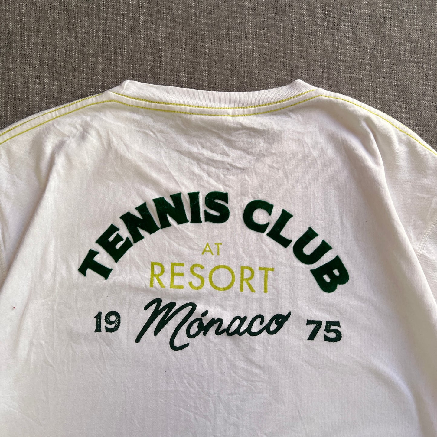 Zara “Tennis Club” Basic Tee