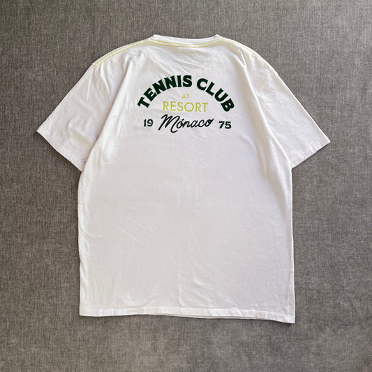 Zara “Tennis Club” Basic Tee
