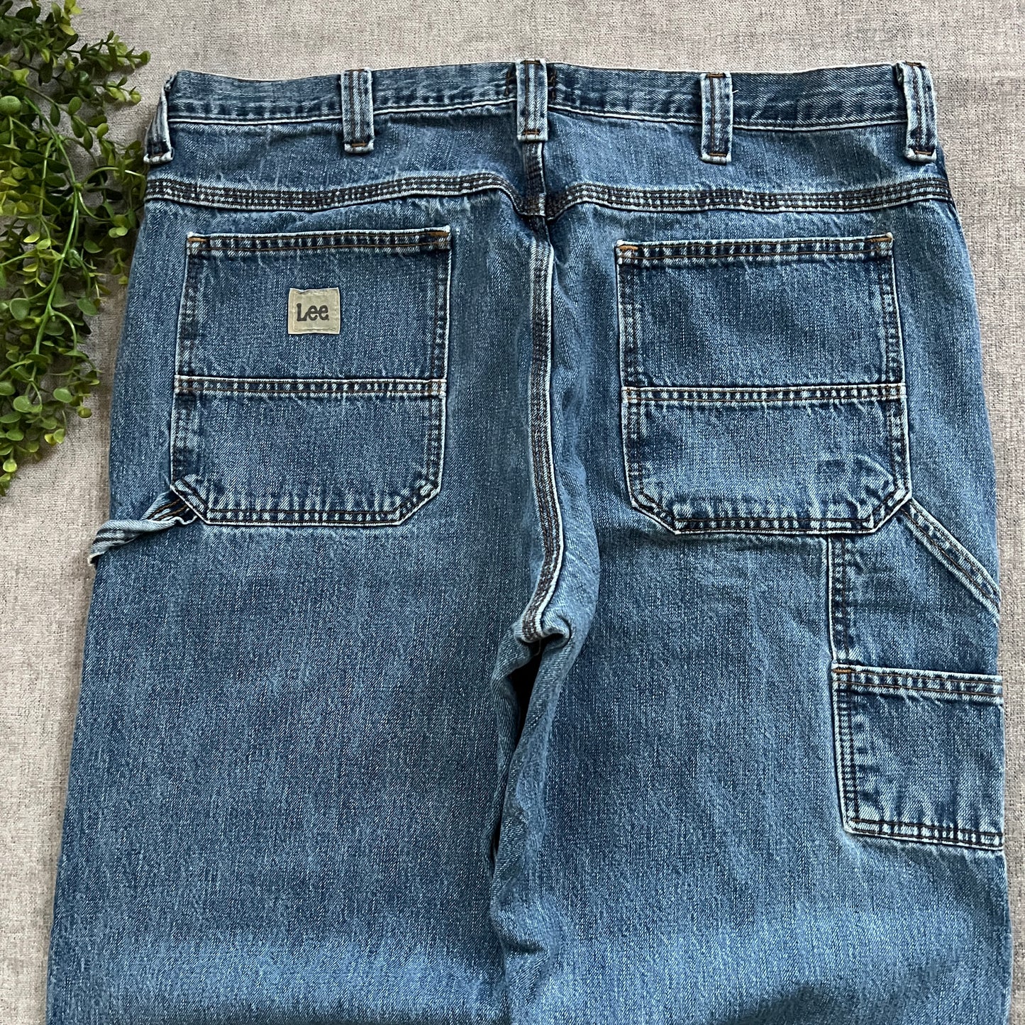 Lee Dungaree Carpenter Baggy Jeans