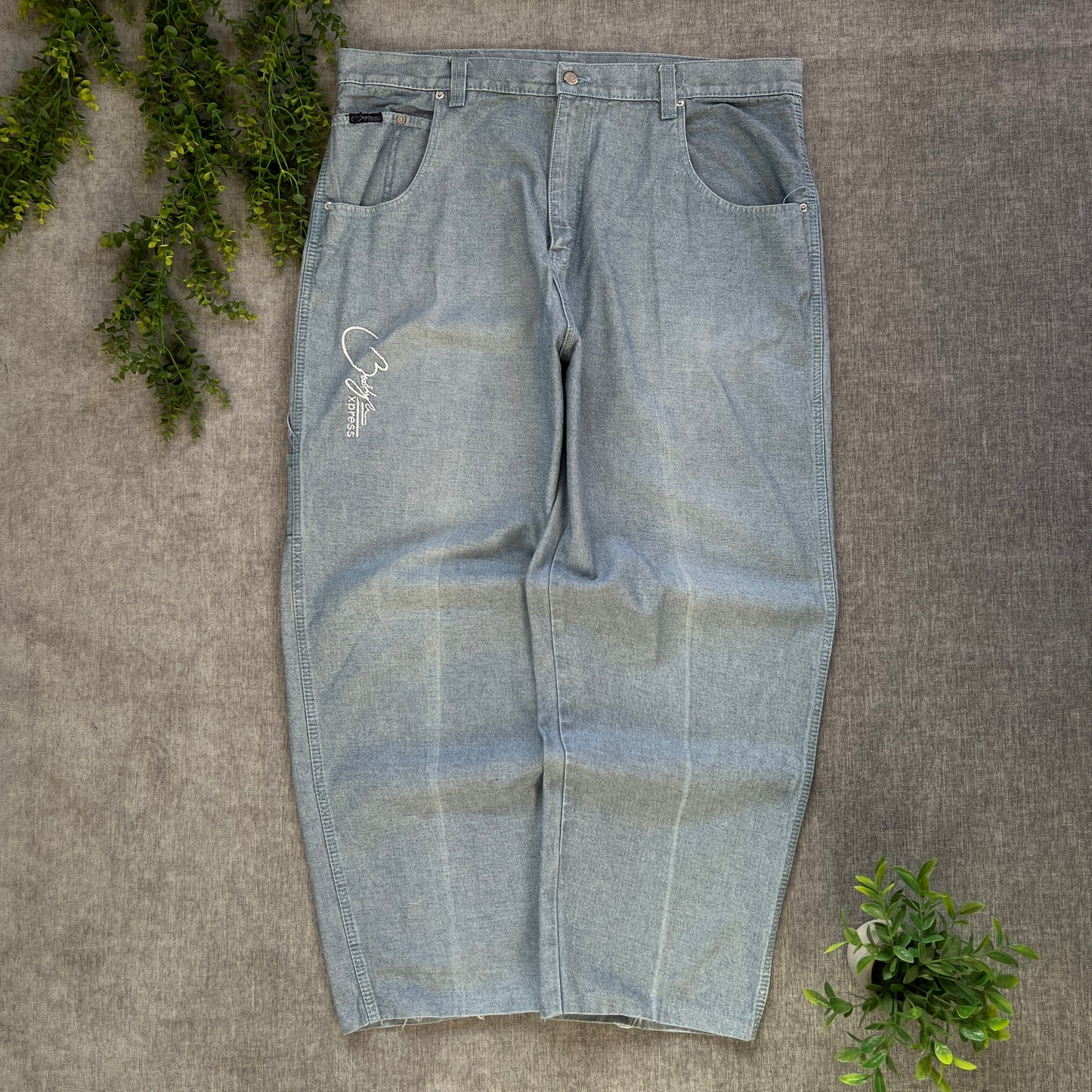 Brooklyn Express Carpenter Baggy Jeans