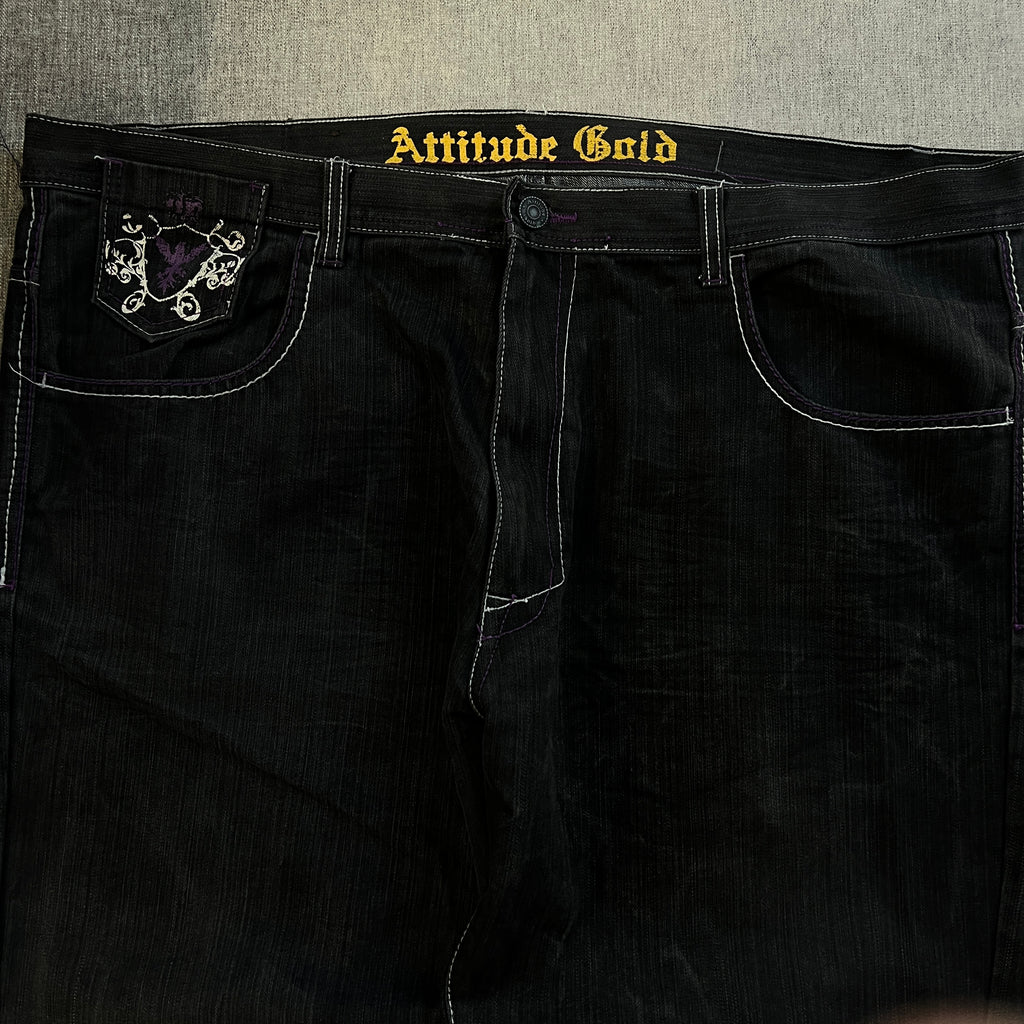 Attitude Gols Y2K Baggy Jeans