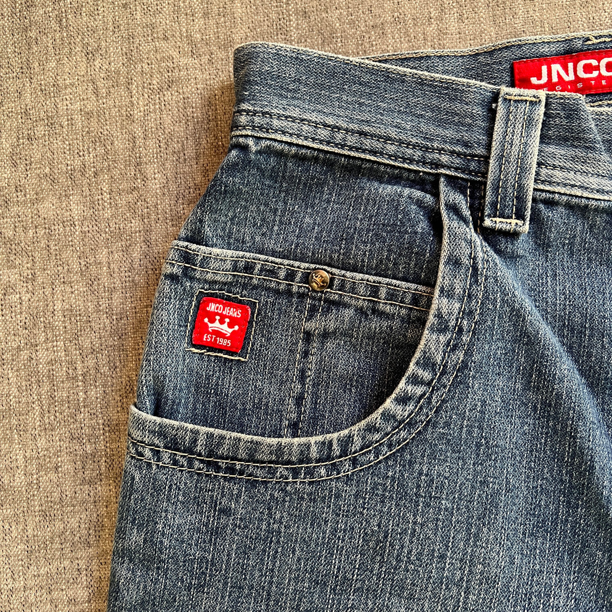 JNCO “Crocodile” Big Pockets Jort