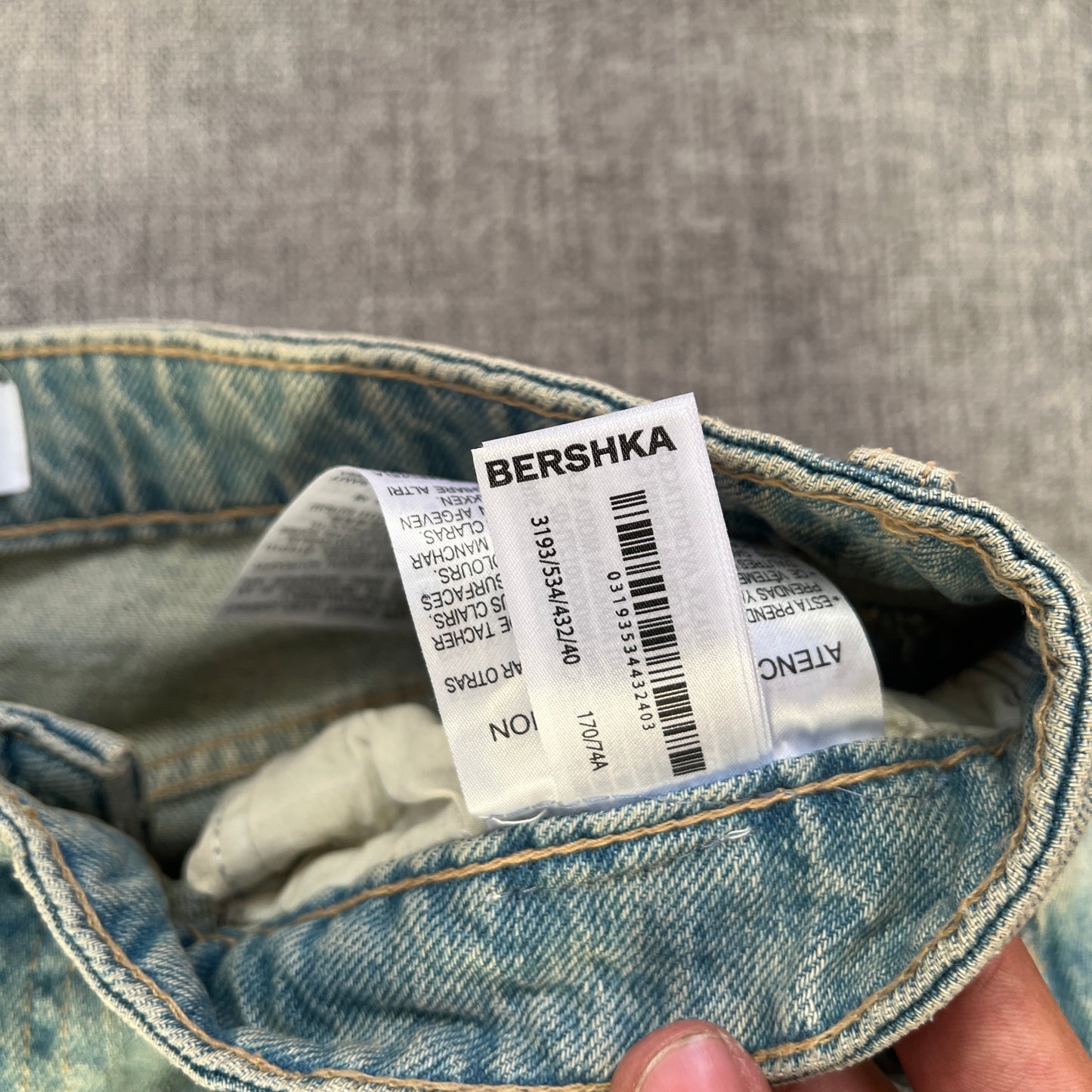 Bershka Jort Super Baggy