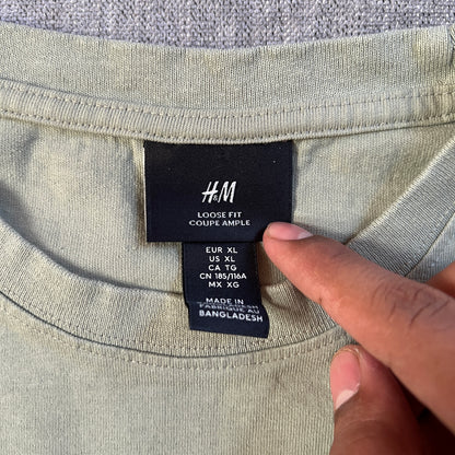 H&M Olive Basic Tee