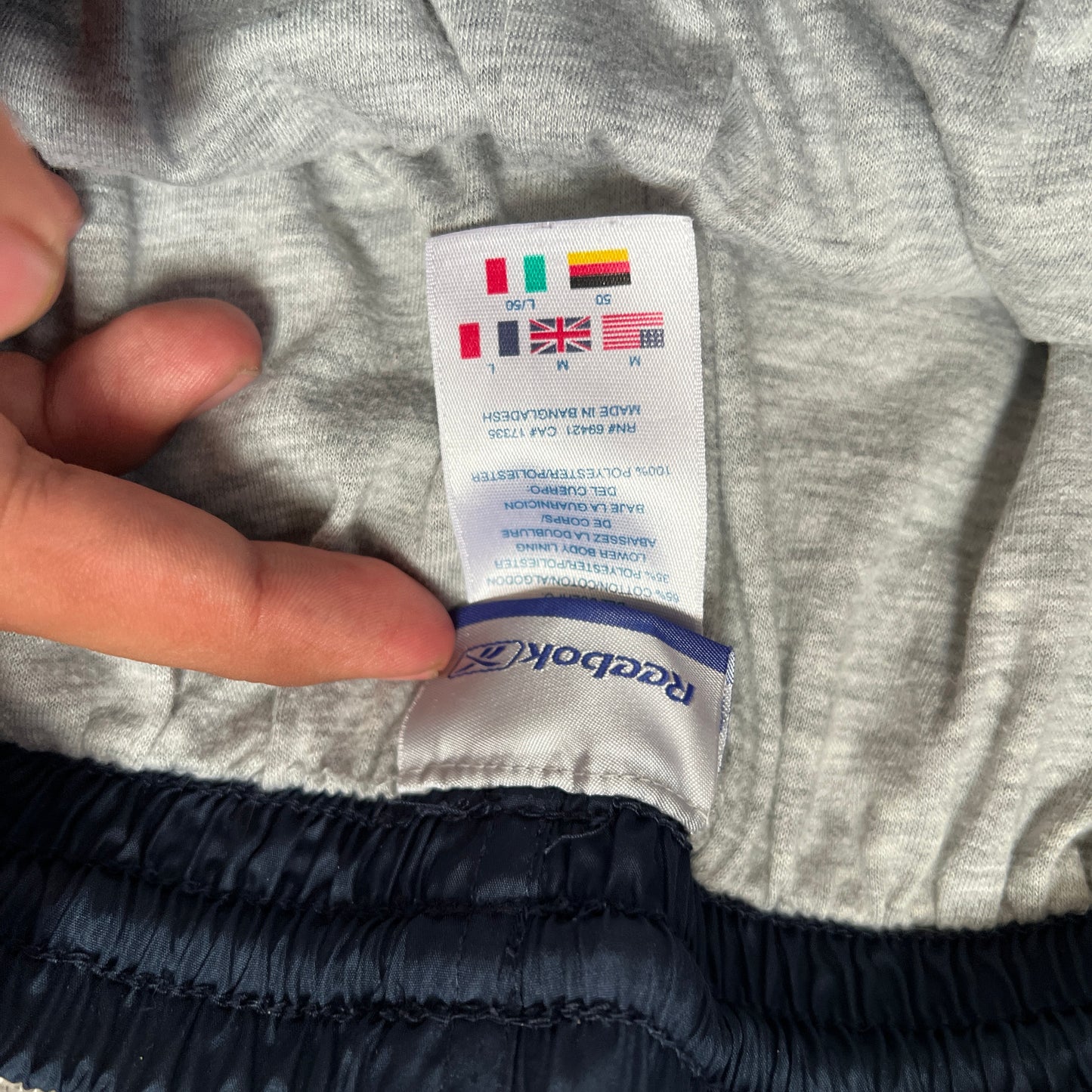 Rebook Track Pants Baggy