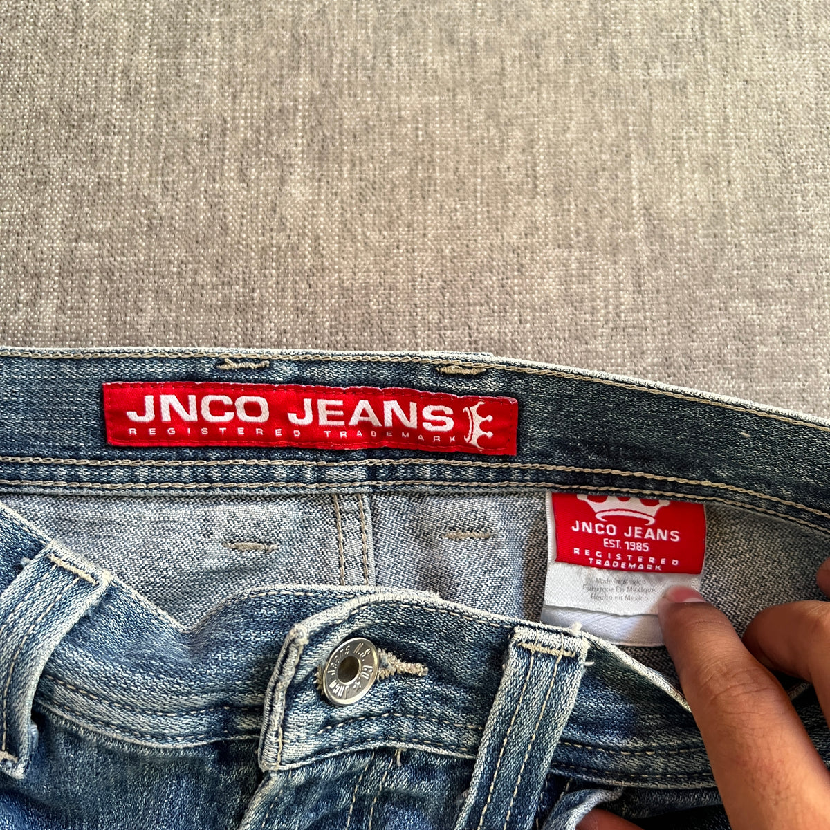 JNCO “Crocodile” Big Pockets Jort