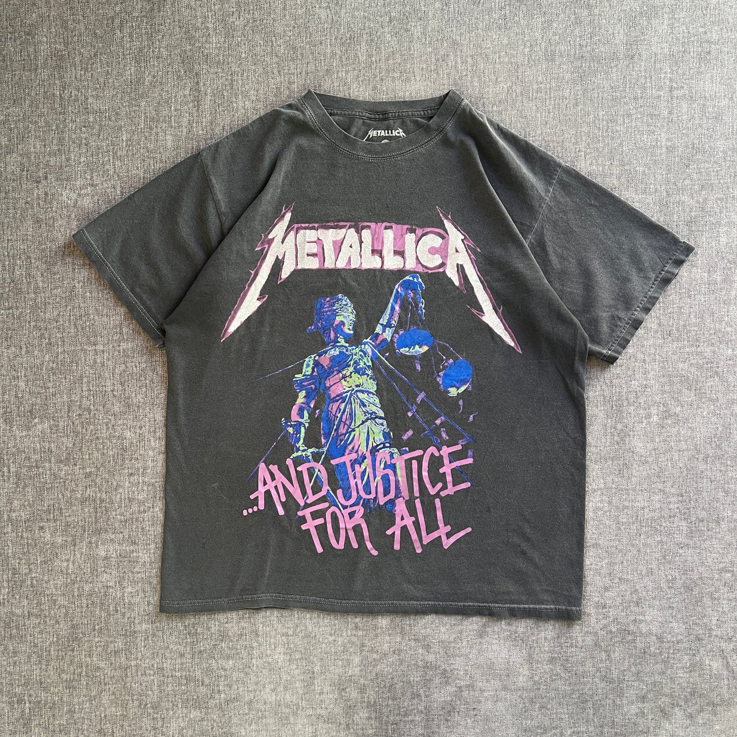 Metallica “And Justice For All” Band Tee