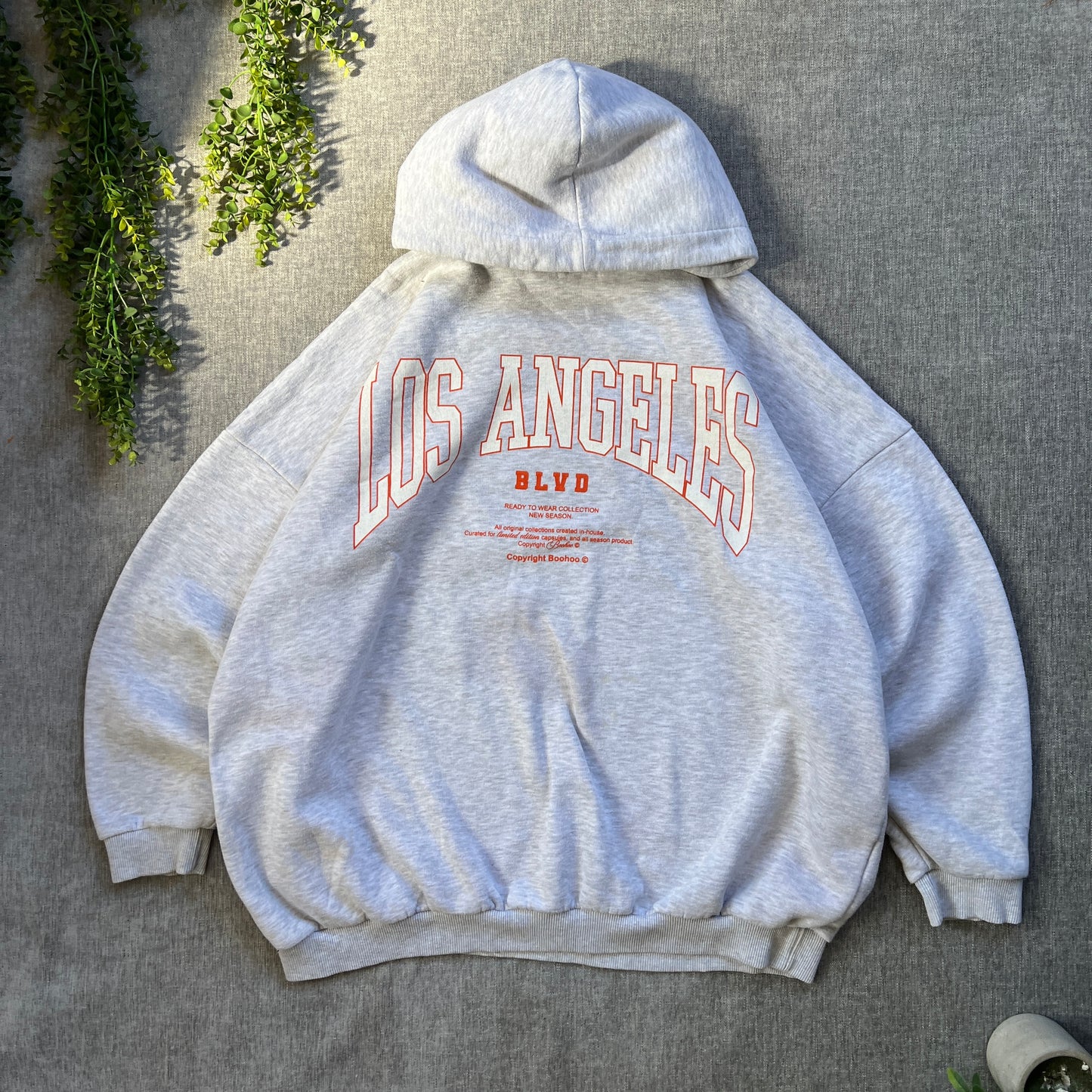 Boohoo “LA” Hoodie Oversized