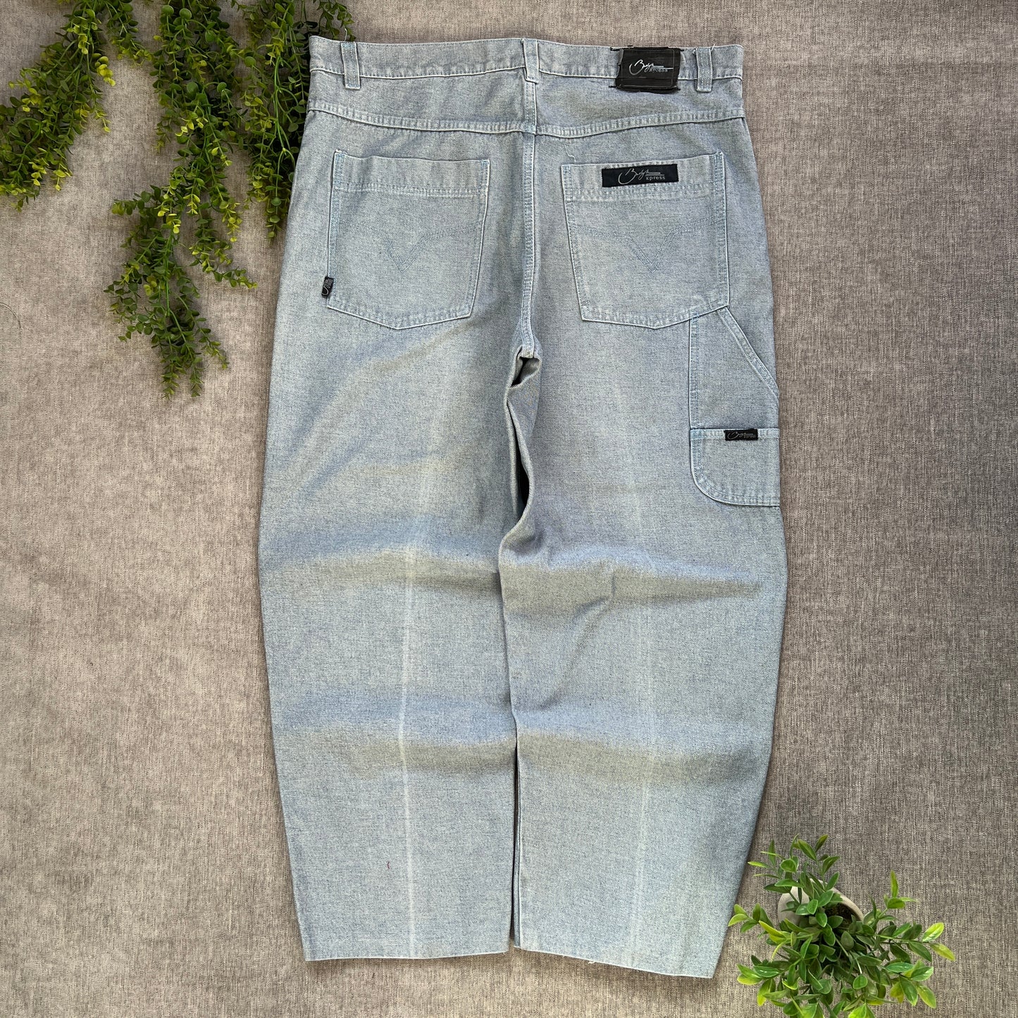 Brooklyn Express Carpenter Baggy Jeans