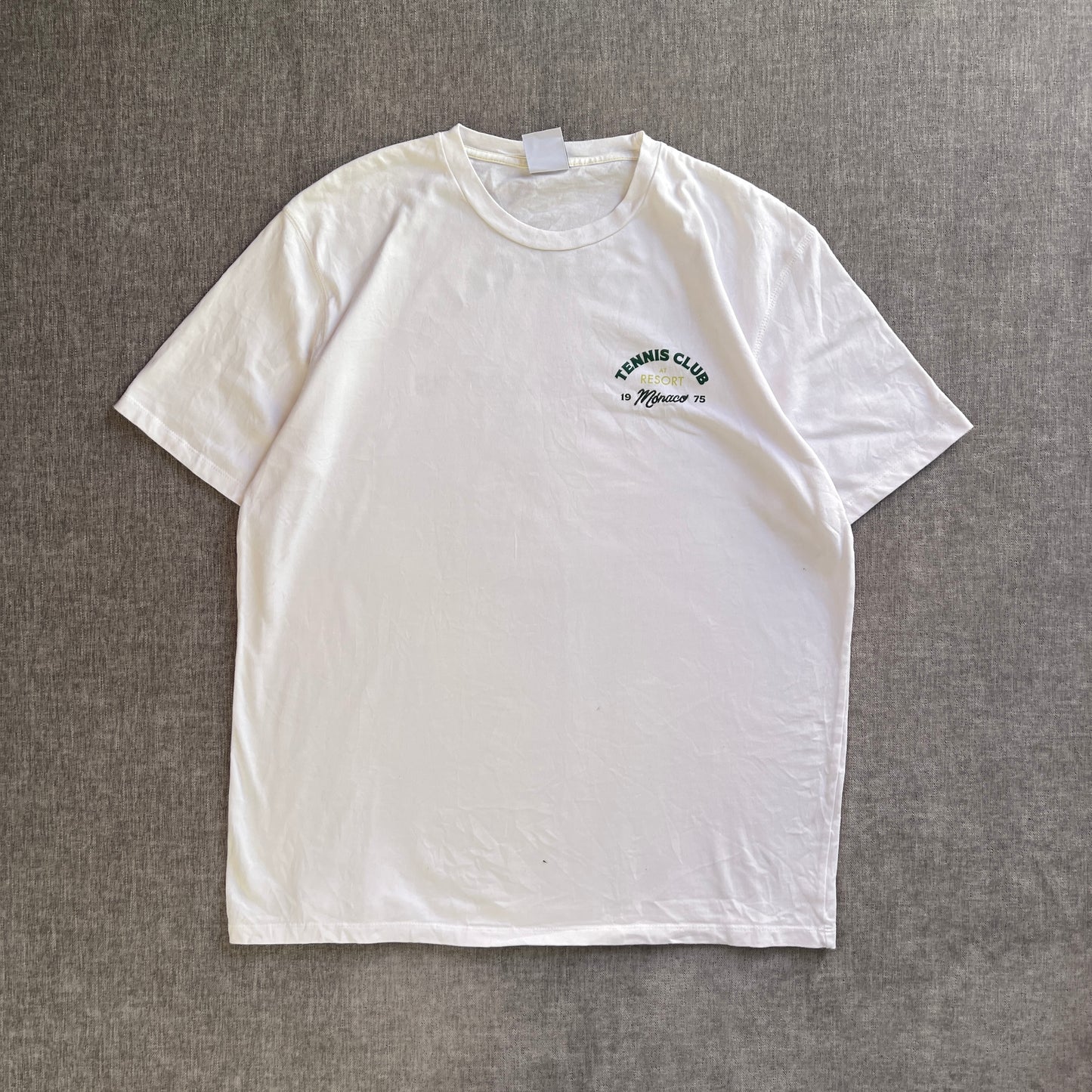 Zara “Tennis Club” Basic Tee