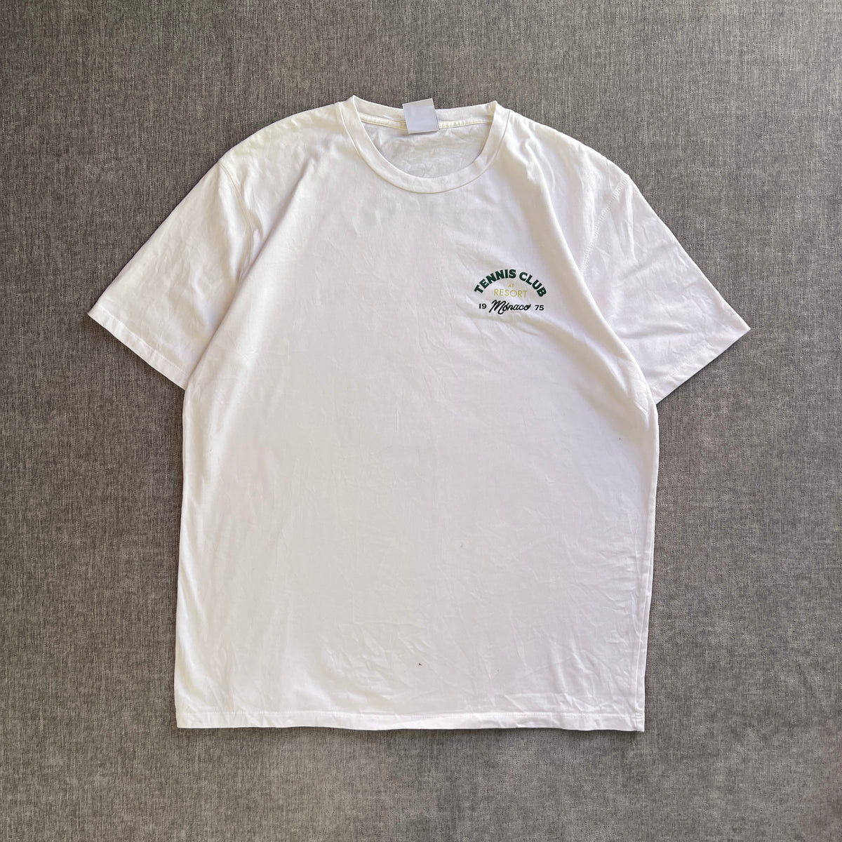 Zara “Tennis Club” Basic Tee