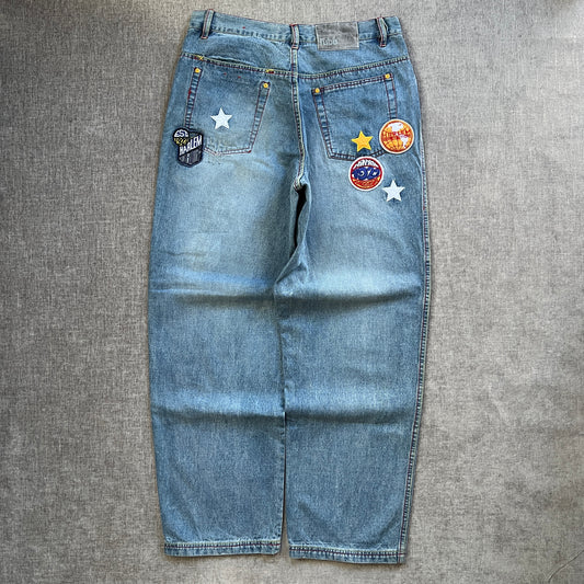 Platinum FuBu Baggy Jeans