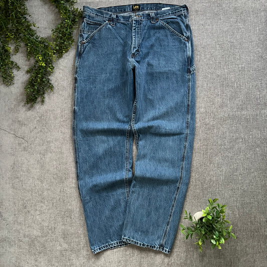 Lee Dungaree Carpenter Baggy Jeans