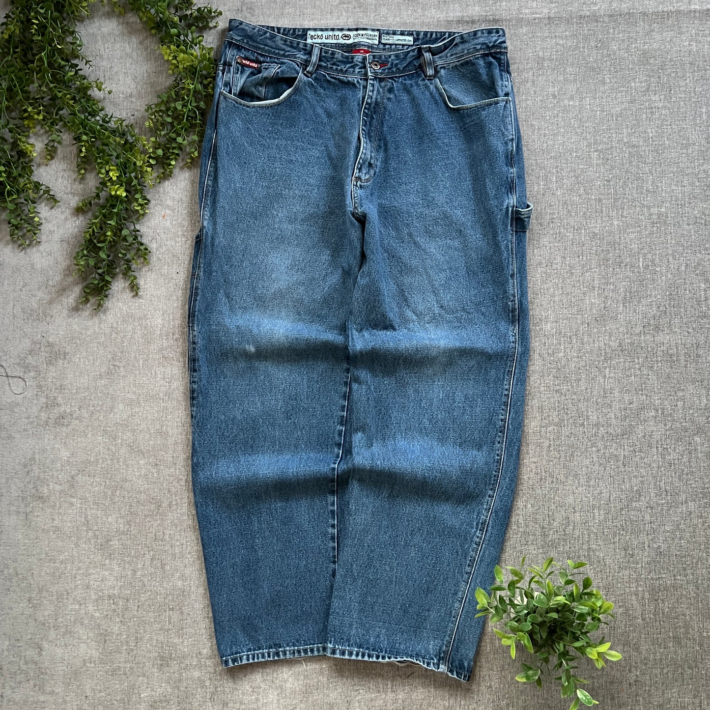Ecko Unlmtd Y2K Carpenter Baggy Jeans
