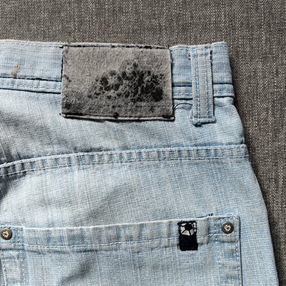 Southpole Black Tag Jort Baggy